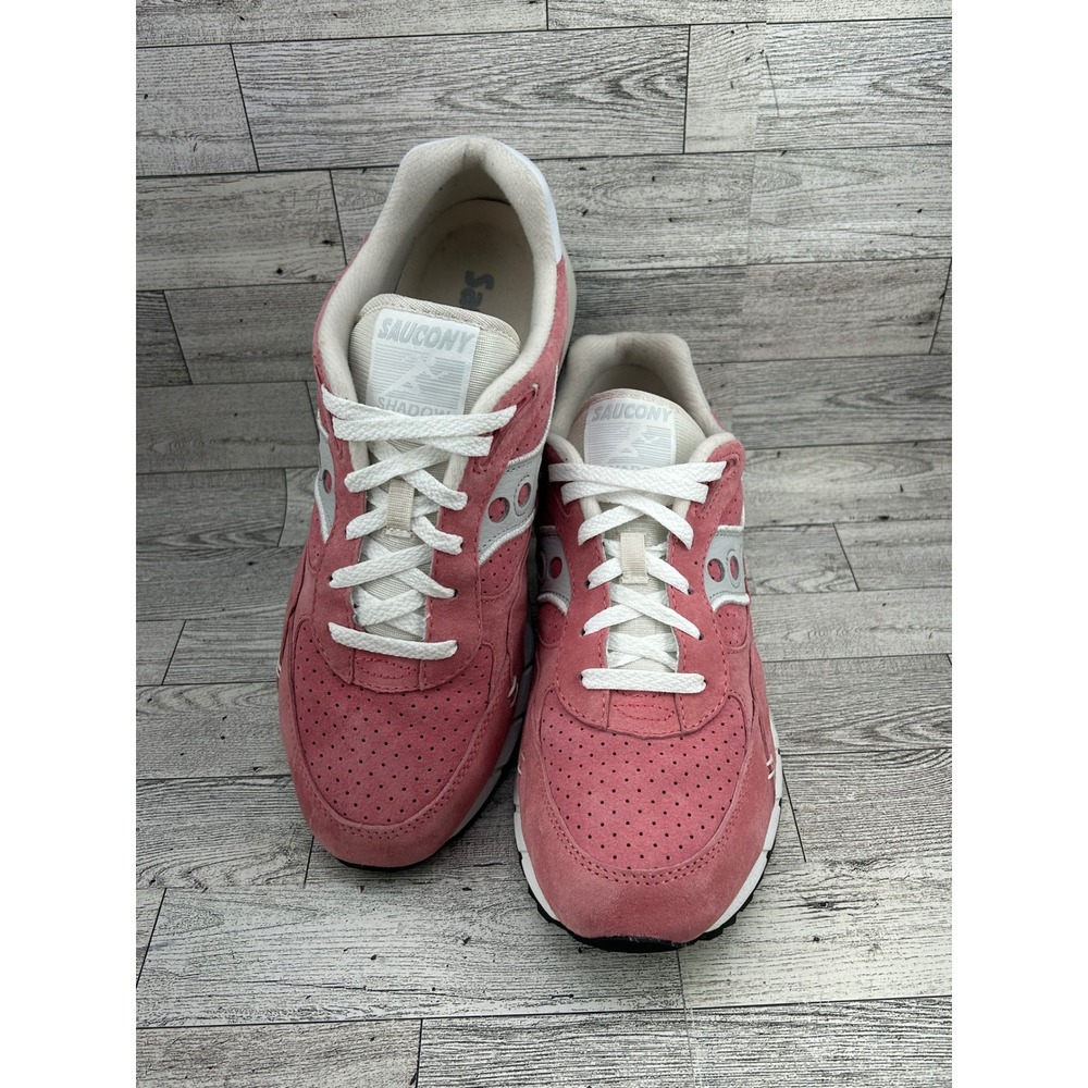 Saucony Shadow 6000 Mens Pink Suede Sneakers‎ S70662-3 Size 11.5